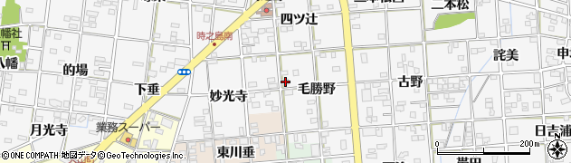 愛知県一宮市時之島毛勝野17周辺の地図