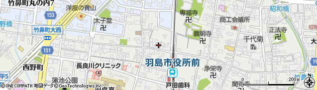 高田理髪店周辺の地図