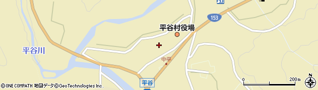 長野県下伊那郡平谷村362周辺の地図