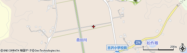 千葉県いすみ市岬町岩熊周辺の地図