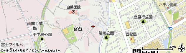 神奈川県足柄上郡開成町宮台1123周辺の地図