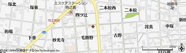 愛知県一宮市時之島毛勝野6周辺の地図