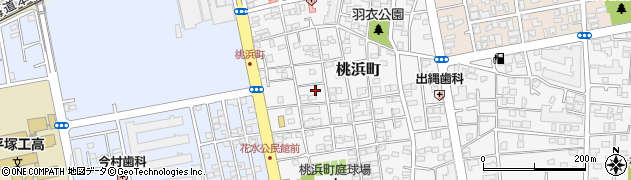 神奈川県平塚市桃浜町21-5周辺の地図