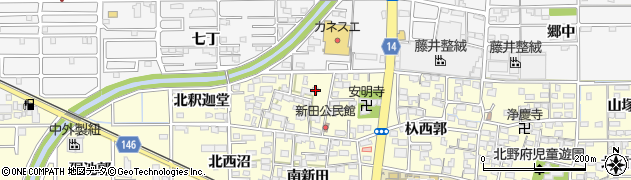愛知県一宮市開明北新田27周辺の地図