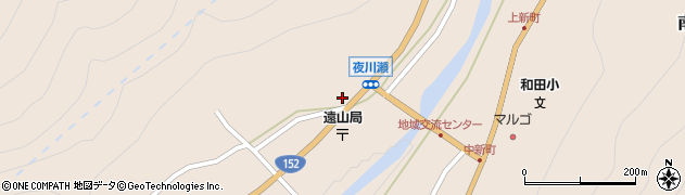 飯田警察署南信濃警察官駐在所周辺の地図