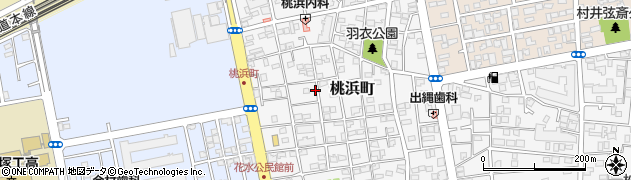 神奈川県平塚市桃浜町21-2周辺の地図