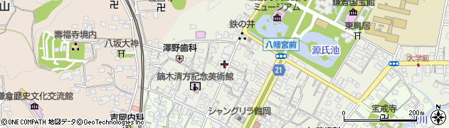 リュミエール鎌倉周辺の地図