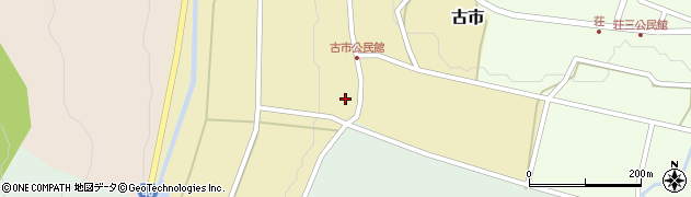 鳥取県西伯郡伯耆町古市431周辺の地図