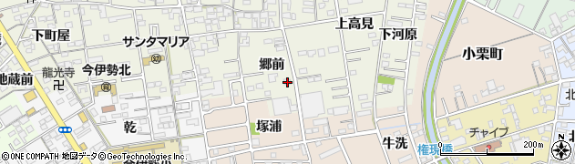 愛知県一宮市今伊勢町馬寄郷前38周辺の地図
