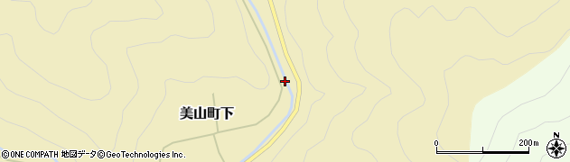 京都府南丹市美山町下下横坂周辺の地図