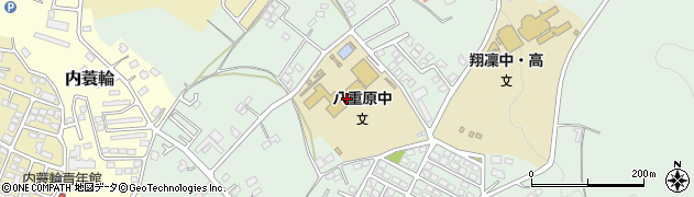 君津市立八重原中学校周辺の地図