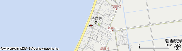 滋賀県米原市朝妻筑摩1628周辺の地図