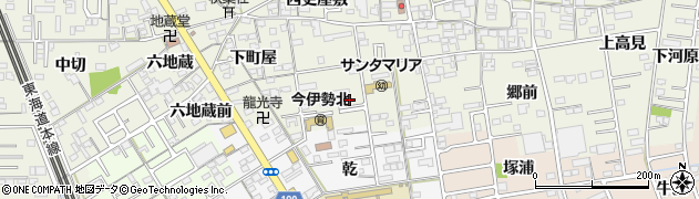 愛知県一宮市今伊勢町馬寄桑屋敷20周辺の地図