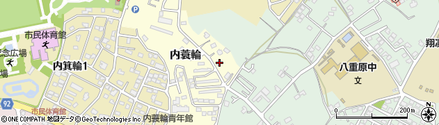 千葉県君津市内蓑輪1477周辺の地図