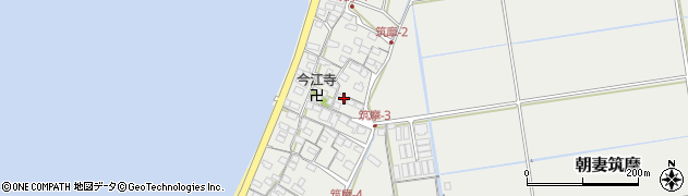 滋賀県米原市朝妻筑摩1616周辺の地図