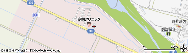 滋賀県高島市安曇川町南船木683周辺の地図