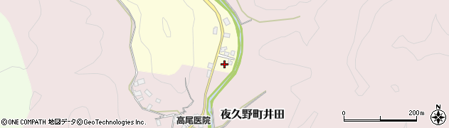 京都府福知山市夜久野町今西中1027周辺の地図
