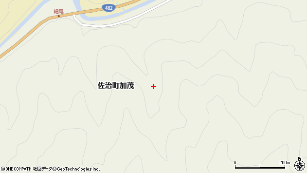 〒689-1314 鳥取県鳥取市佐治町加茂の地図