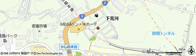 京都府福知山市荒河ヒルズ周辺の地図