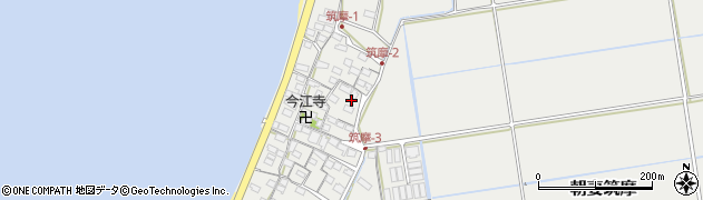 滋賀県米原市朝妻筑摩1612周辺の地図