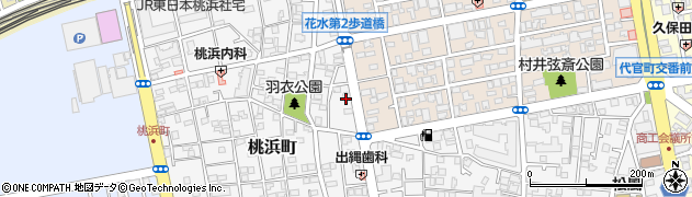 神奈川県平塚市桃浜町15周辺の地図