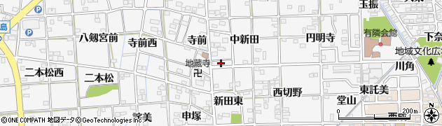 愛知県一宮市時之島中新田17周辺の地図