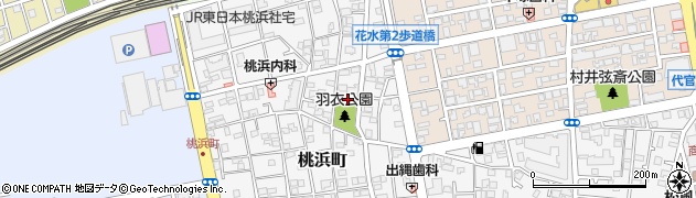 神奈川県平塚市桃浜町13周辺の地図