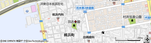 神奈川県平塚市桃浜町13-7周辺の地図