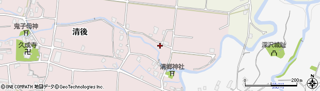 静岡県御殿場市清後289周辺の地図