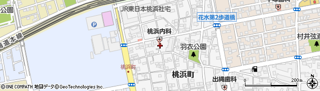 神奈川県平塚市桃浜町11周辺の地図