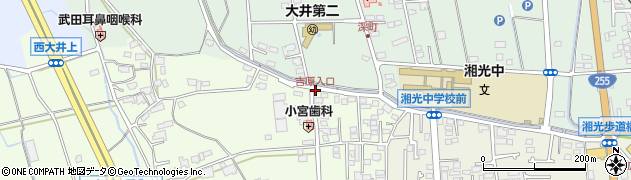吉原入口周辺の地図