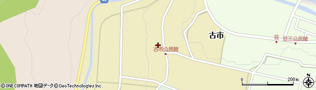 鳥取県西伯郡伯耆町古市451周辺の地図