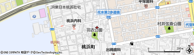 神奈川県平塚市桃浜町13-5周辺の地図