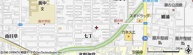 愛知県一宮市奥町七丁35周辺の地図