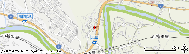 京都府福知山市大見長祖周辺の地図