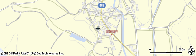 京都府福知山市報恩寺城ノ内周辺の地図