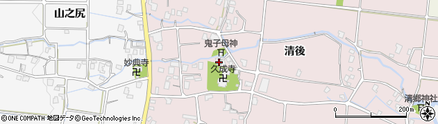 静岡県御殿場市清後133周辺の地図