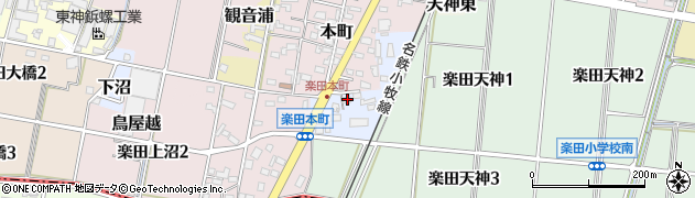 愛知県犬山市天神17周辺の地図