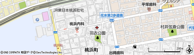 神奈川県平塚市桃浜町13-25周辺の地図
