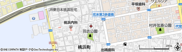 神奈川県平塚市桃浜町13-27周辺の地図