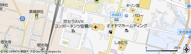 業務スーパー安曇川店周辺の地図