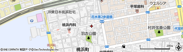 神奈川県平塚市桃浜町13-1周辺の地図