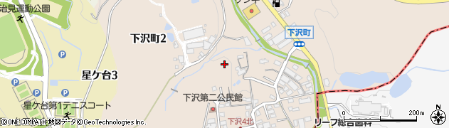 岐阜県多治見市下沢町周辺の地図