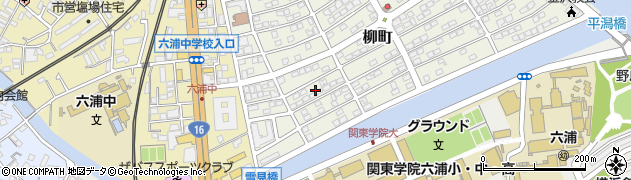 神奈川県横浜市金沢区柳町22周辺の地図