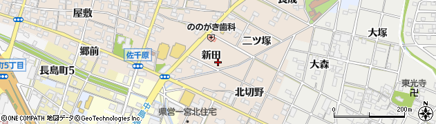 愛知県一宮市佐千原新田18周辺の地図