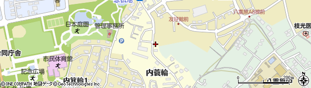 千葉県君津市内蓑輪112周辺の地図