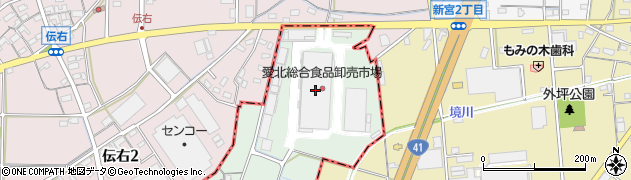 株式会社新川食品周辺の地図