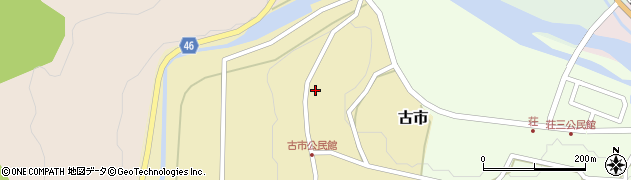 鳥取県西伯郡伯耆町古市397周辺の地図