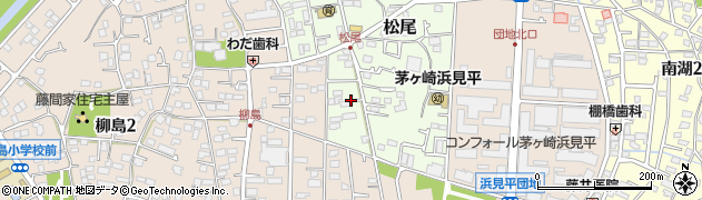 神奈川県茅ヶ崎市松尾7周辺の地図