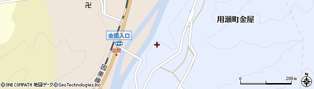 鳥取県鳥取市用瀬町金屋162周辺の地図